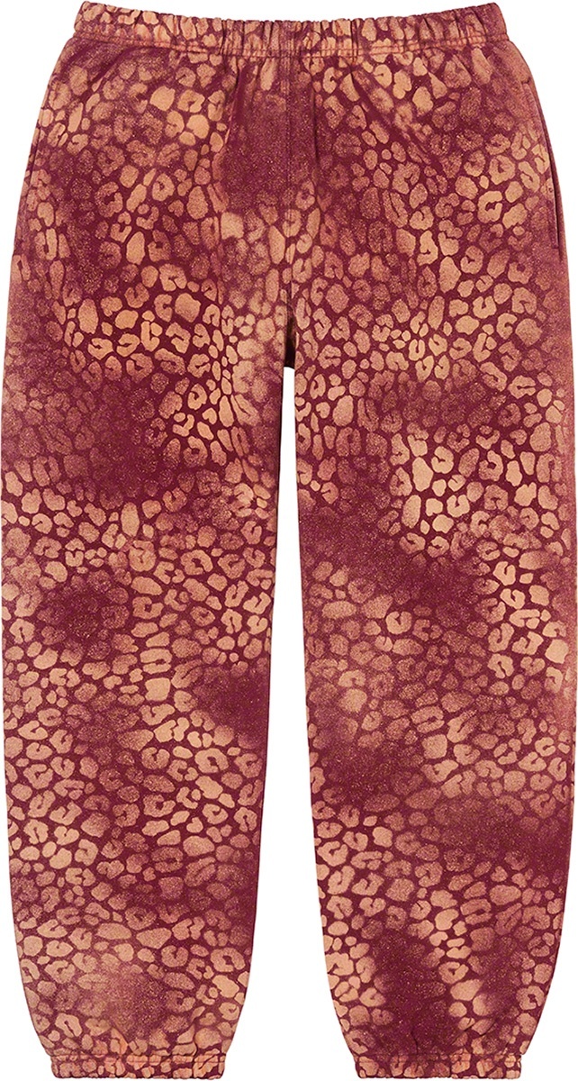 Bleached Leopard Sweatpant view 4